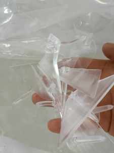 求购PC低分子透明厚板水口料，各色一次性水口料