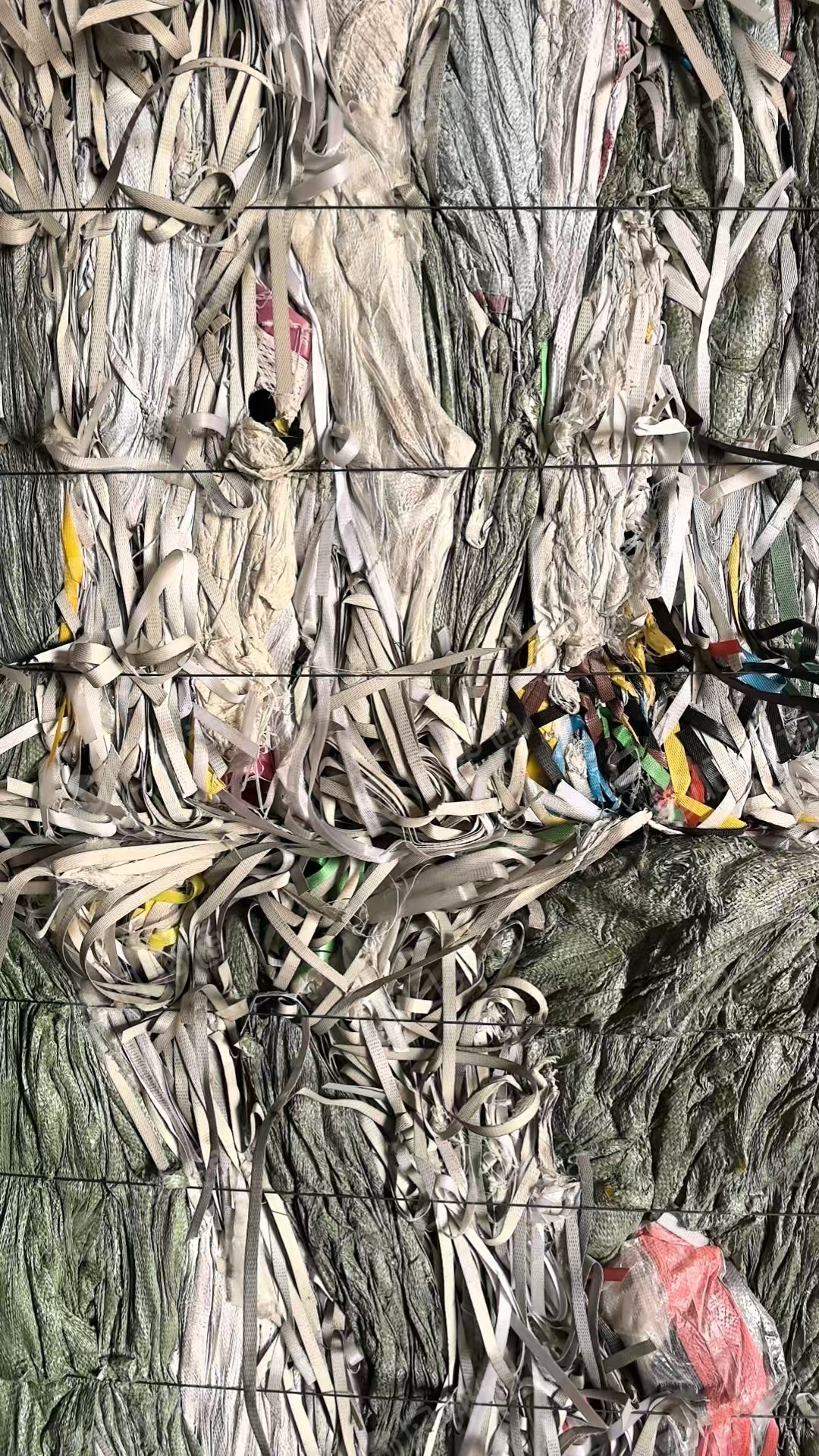 出售杂色打包带毛料，现货25吨