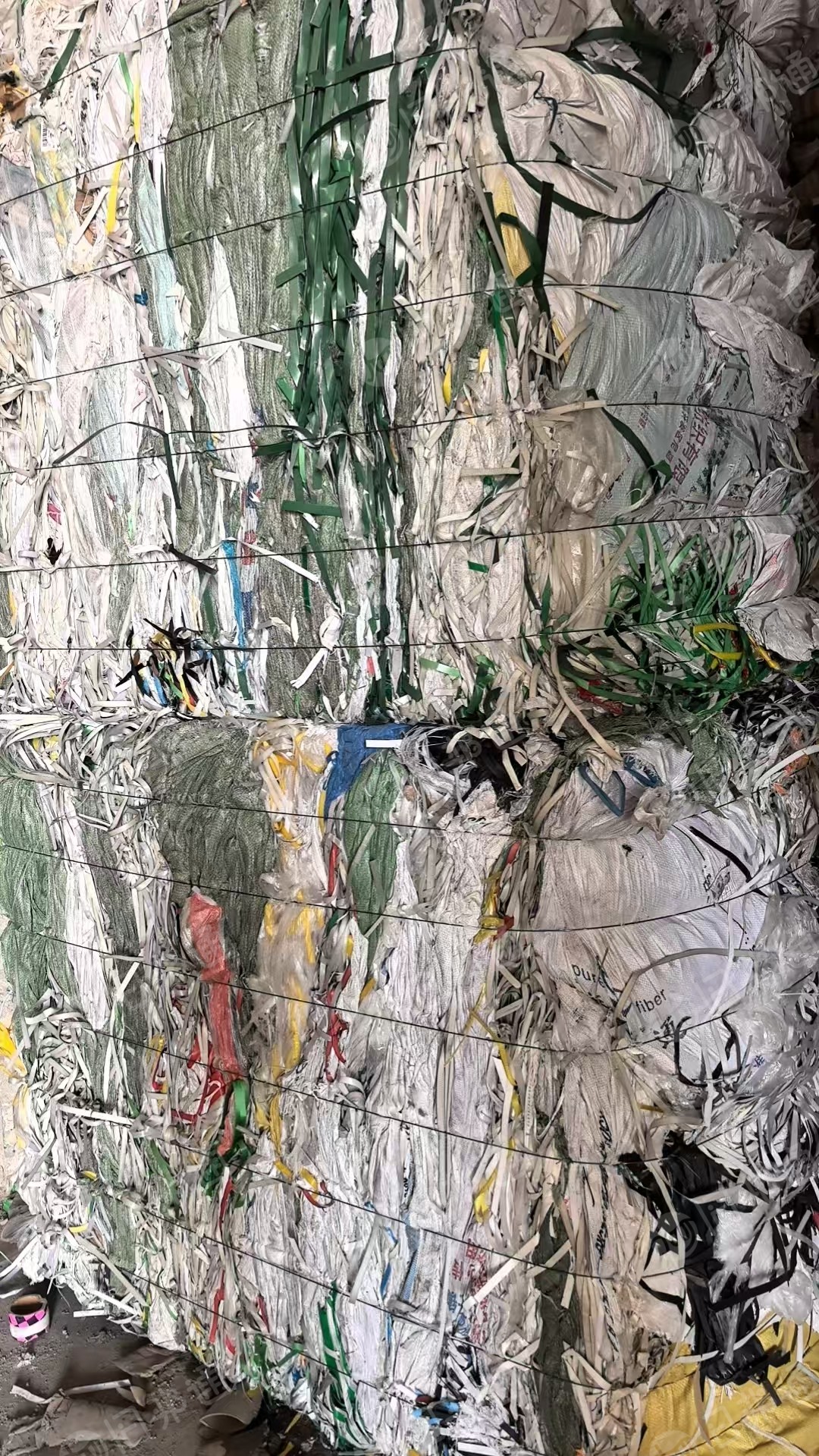 出售杂色打包带毛料，现货25吨