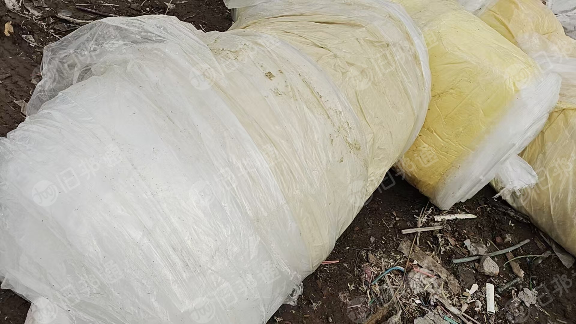 出售炼油的塑料膜，内含海绵渣渣，现货六七吨