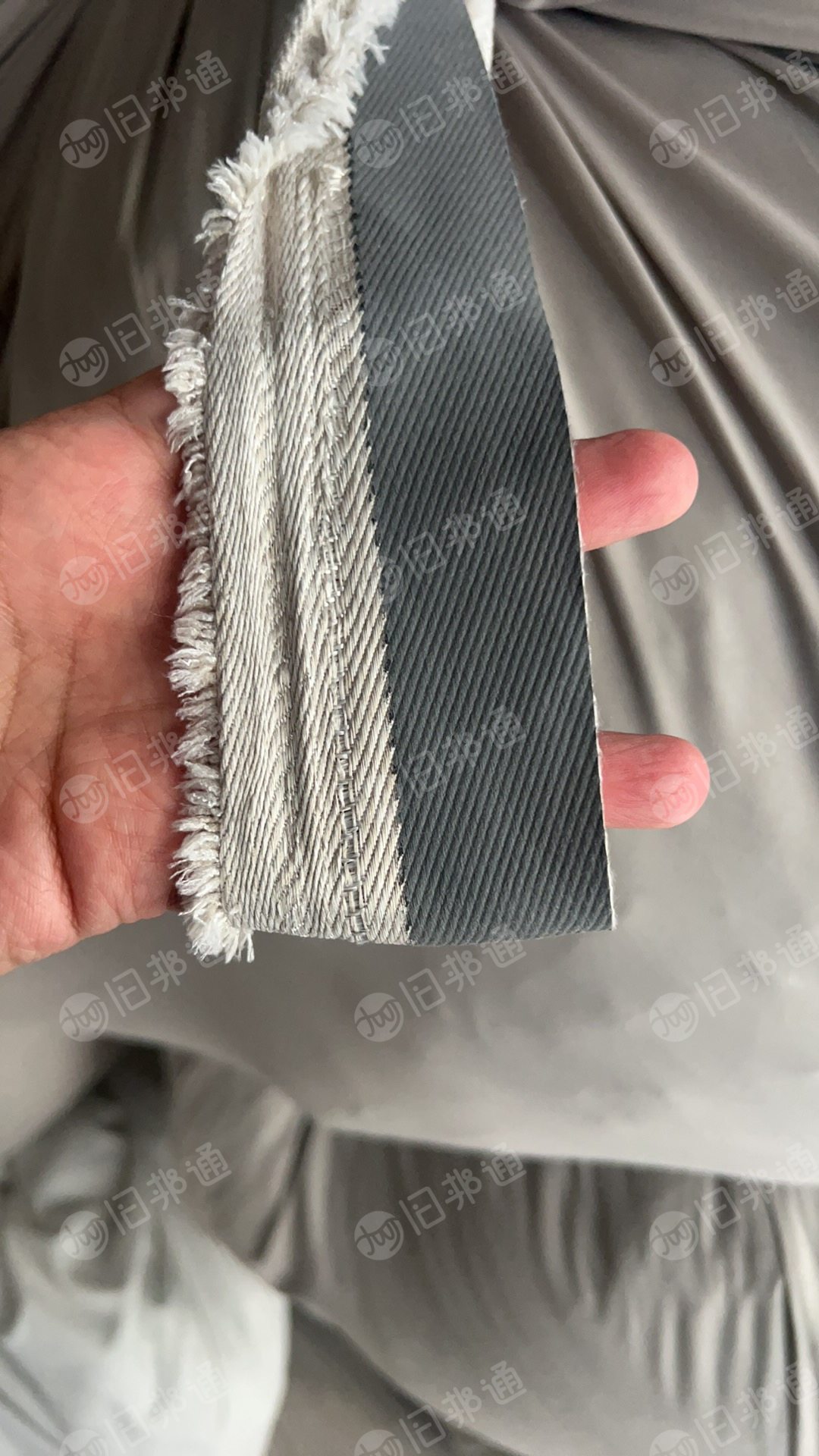 长期出售窗帘布条，废布条，带涂层，月供20-30吨，货在浙江绍兴