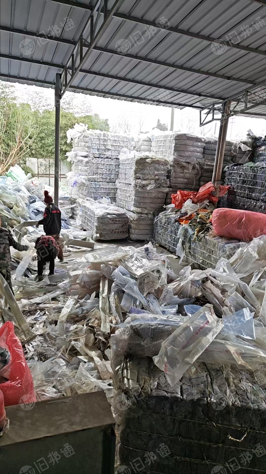 出售PVC铝材膜，铝合金包装膜压块料，现货30吨