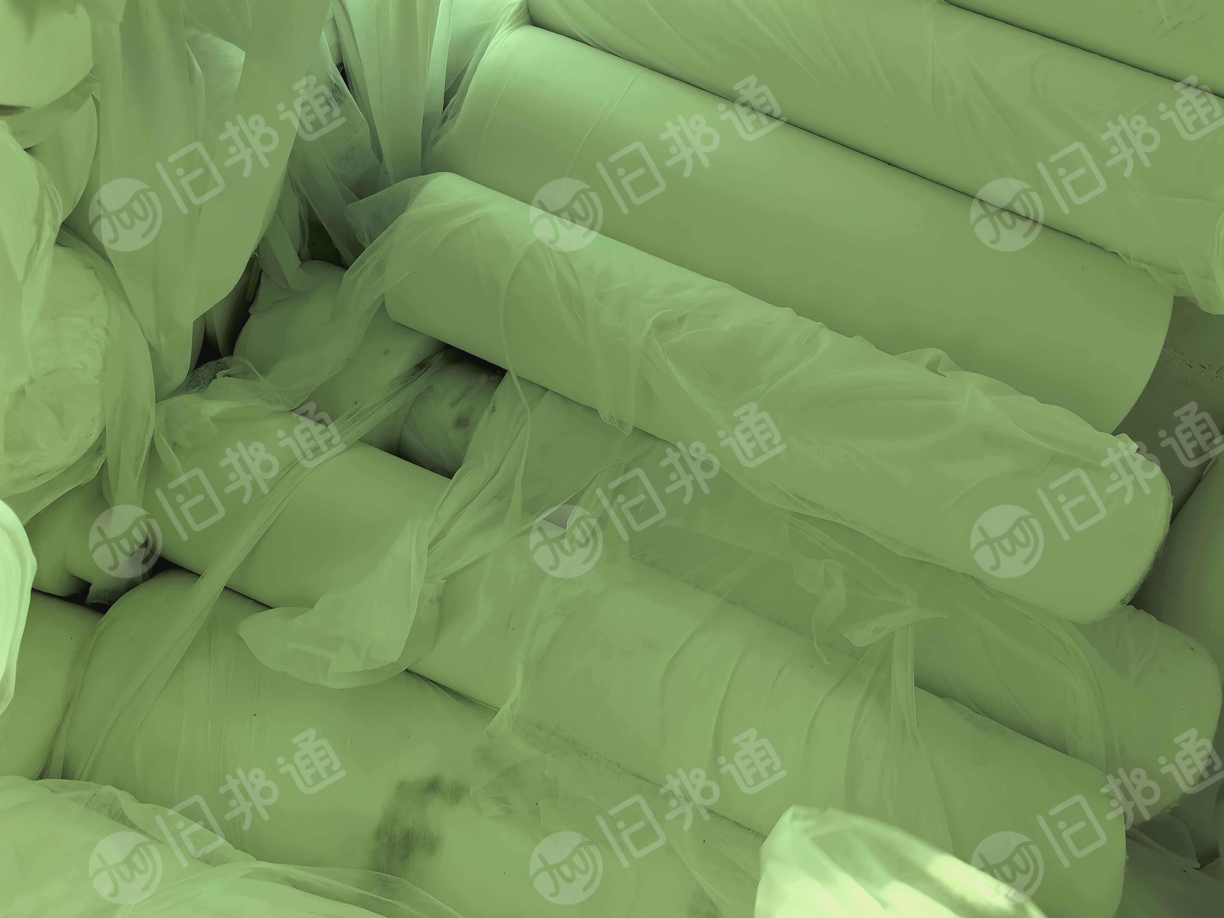 现货处理一批库存无纺布热风棉卷布，门幅1.4-1.5米，克重20-25g，可以做包装东西用