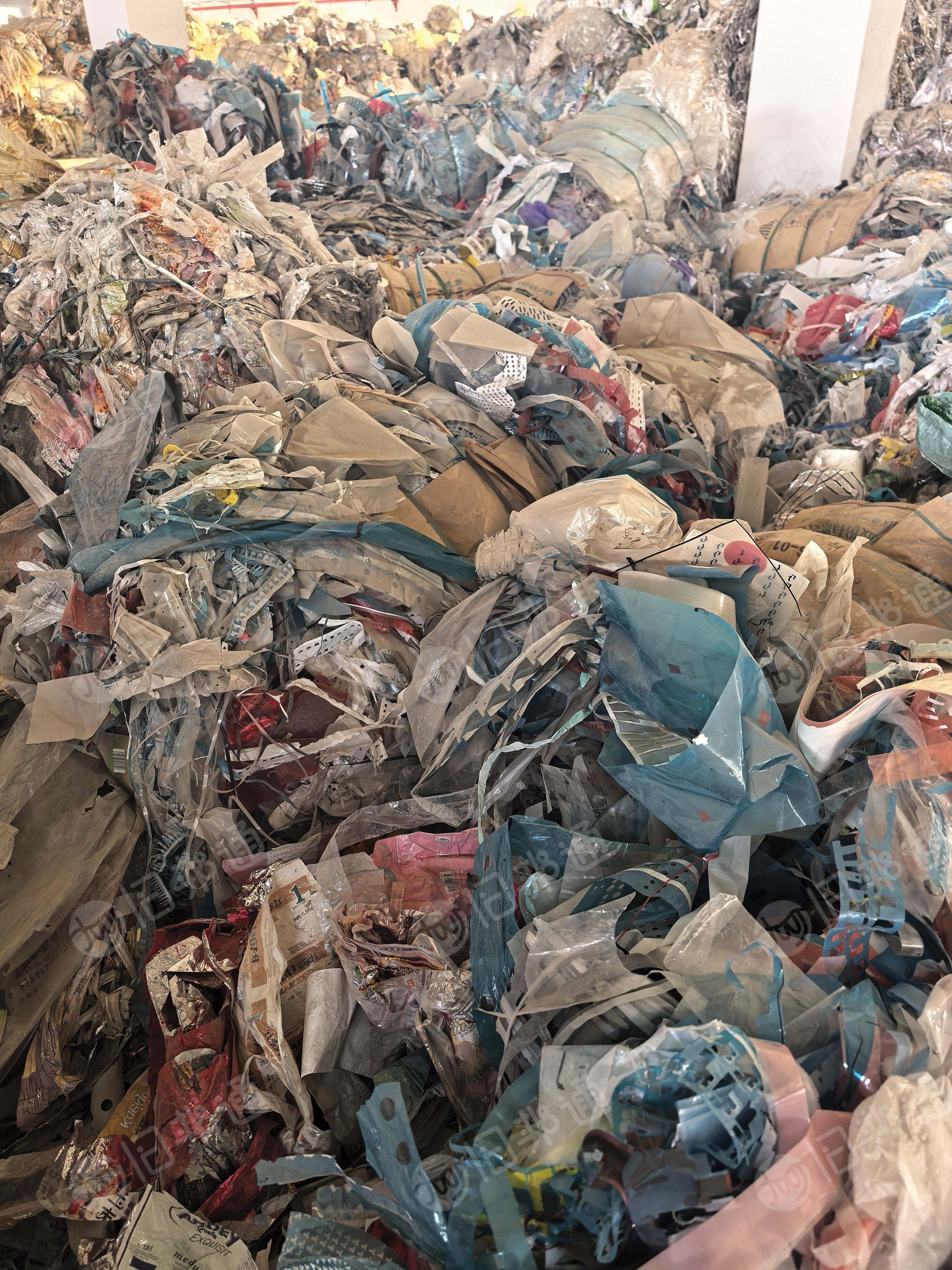 出售纸厂下来的PP,PE混合膜