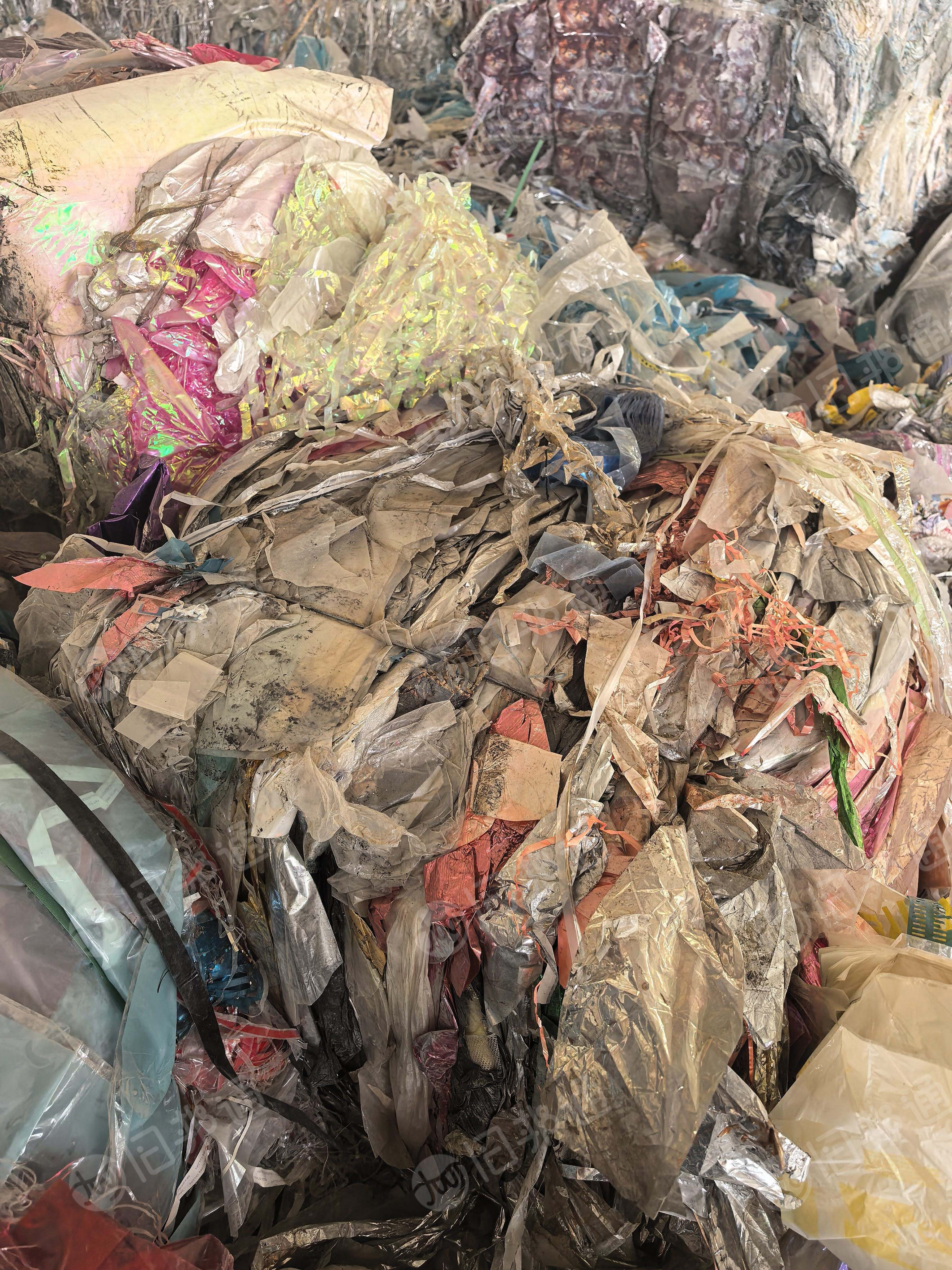 出售纸厂下来的PP,PE混合膜