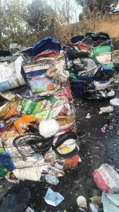 长期出售涂料桶压块，现货10多吨