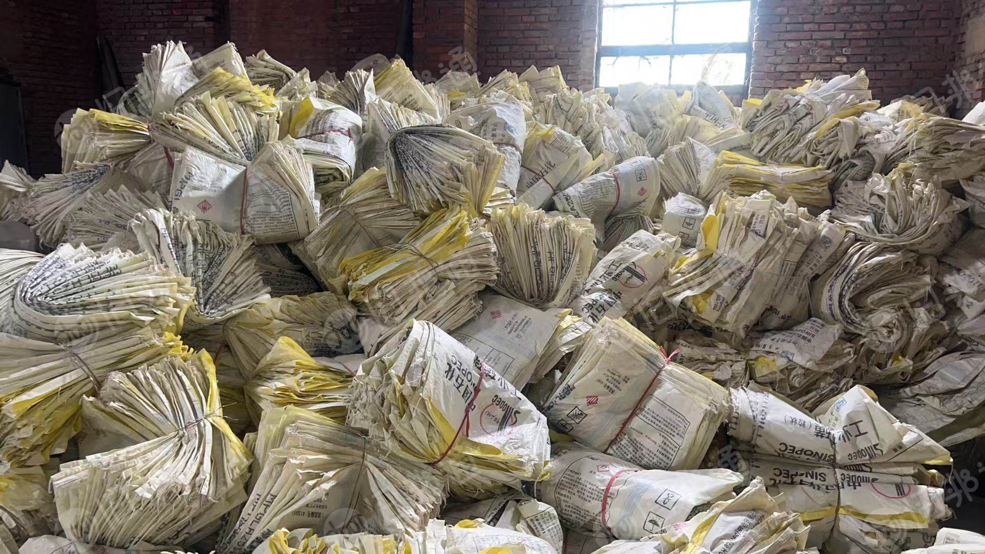 出售二手编织袋，现货几吨，打捆好的