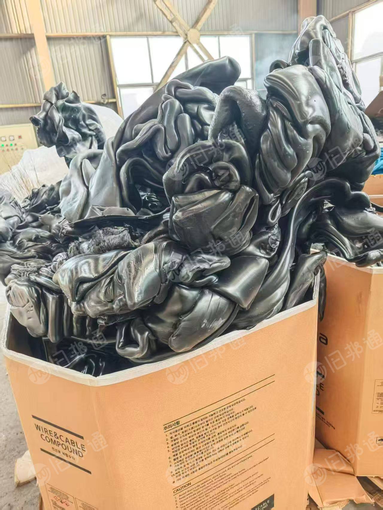 出售粉碎好的软质PVC机头料，电缆厂的，干净的很，长期有货