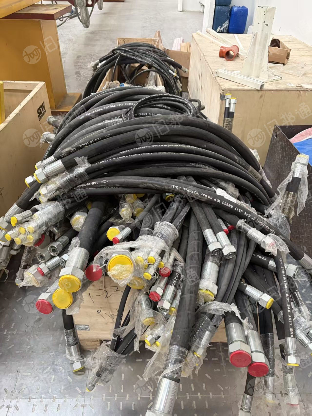 处理一些做项目剩下的高压橡胶软管