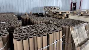 出售二手纸管，内径7.5cm，厚度1.2cm，长度85cm