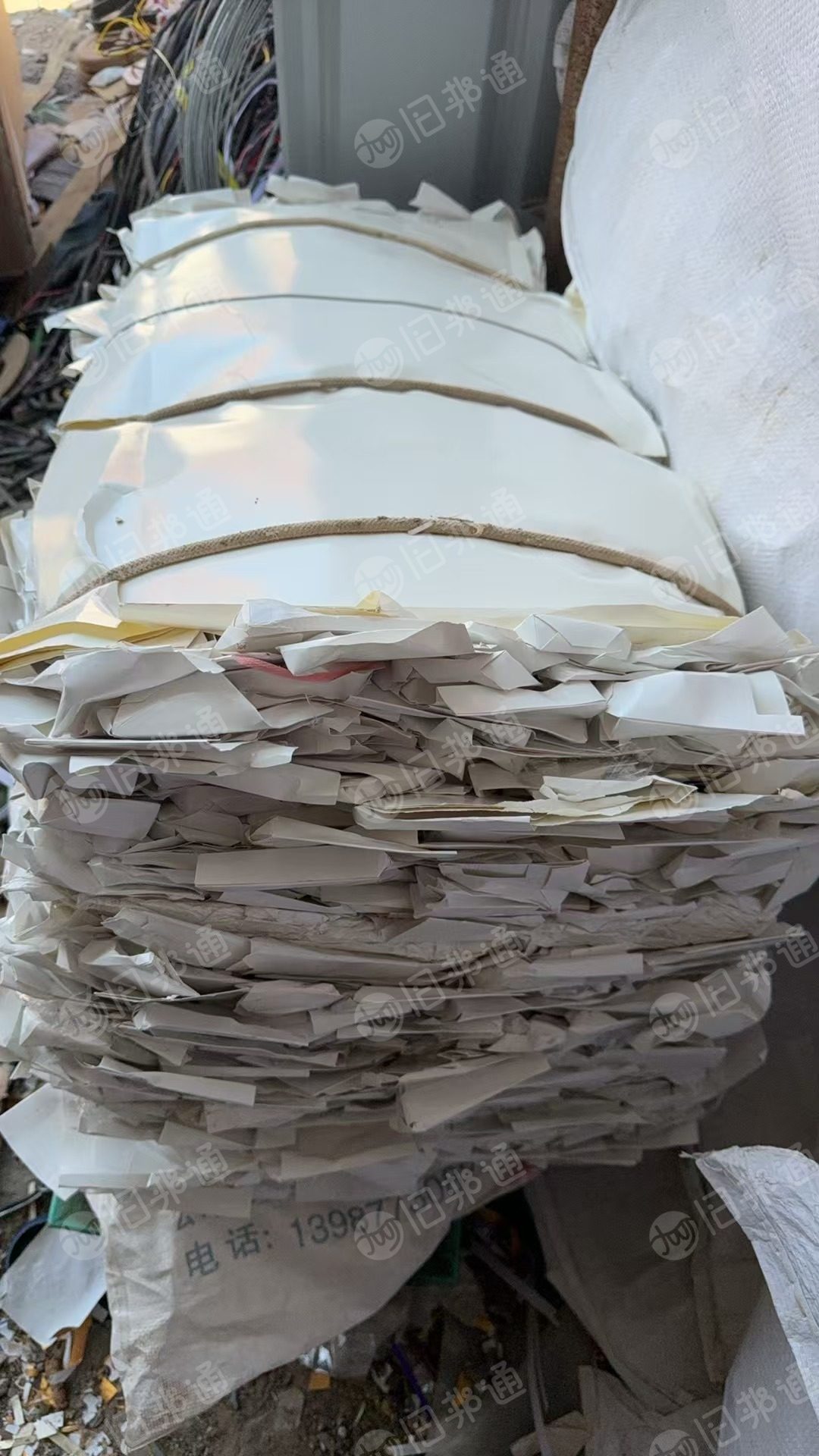 长期出售烟厂下来的白卡纸废料