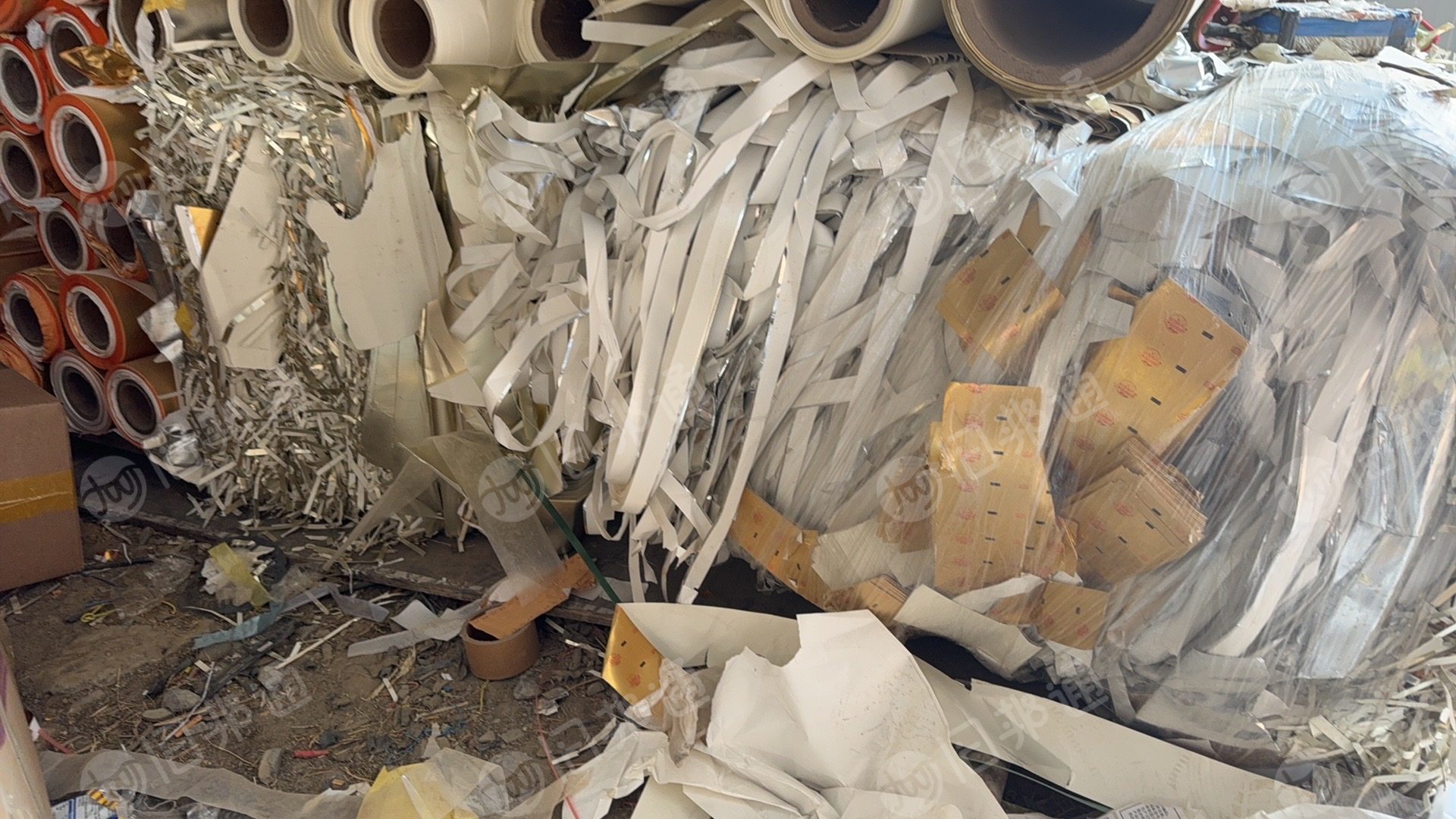 长期出售烟厂下来的白卡纸废料