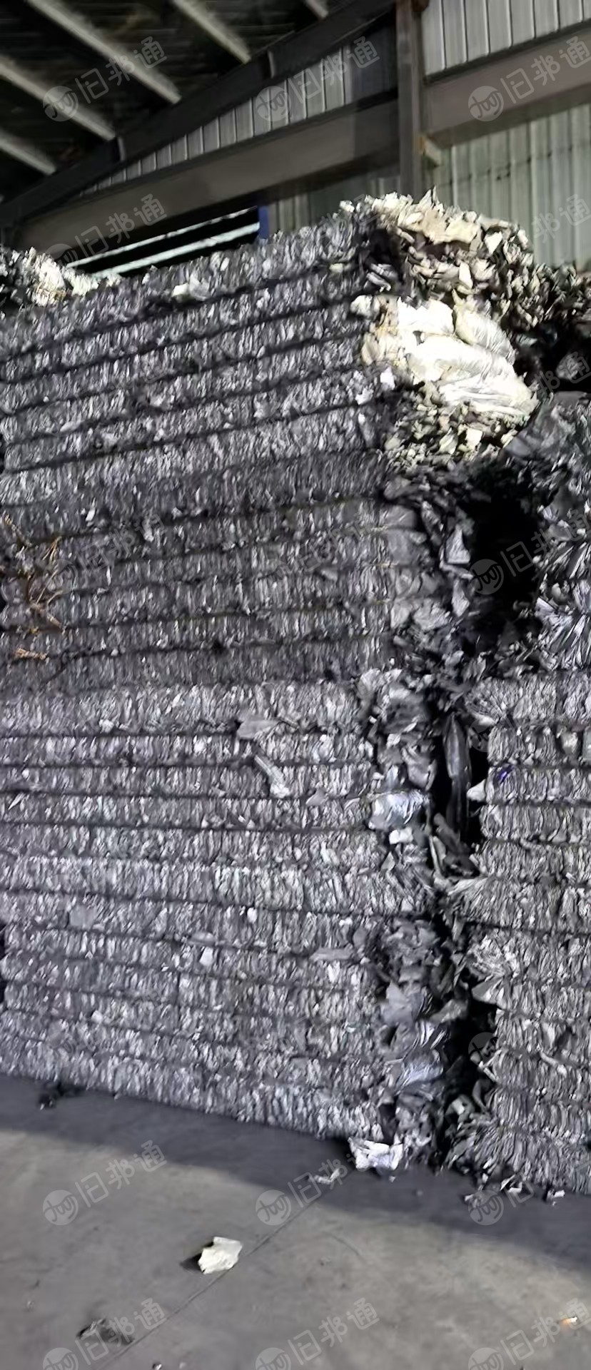 长期出售电池粉吨包内胆铝塑膜废料，造粒料，月供500吨