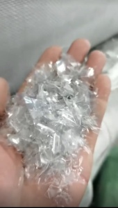 出售pet吸塑盒破碎料，现货50吨左右