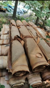 出售污水厂下来的纯锦纶滤布，全部撕完布边，要清洗才可造粒，现货10多吨