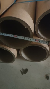 出售二手六寸纸管，厚度1.5cm，长度1.26-1.33米，一根7公斤左右