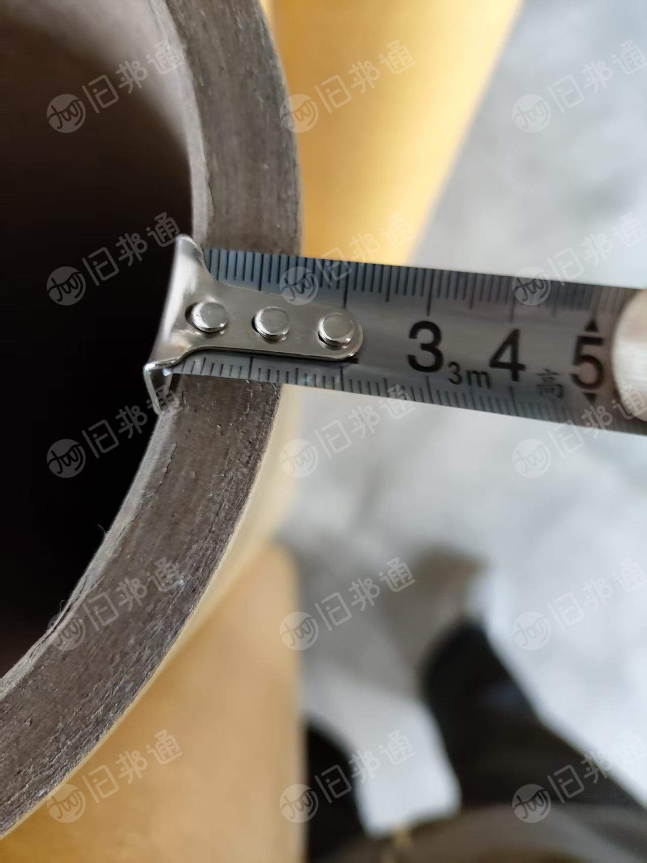 出售二手六寸纸管，厚度1.5cm，长度1.26-1.33米，一根7公斤左右
