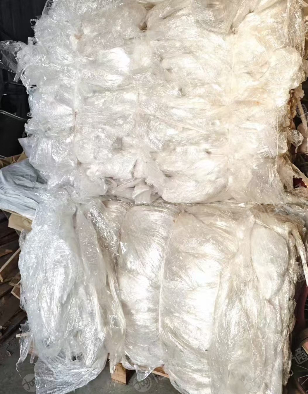 长期出售一级干造纯缠绕膜废料，有压包