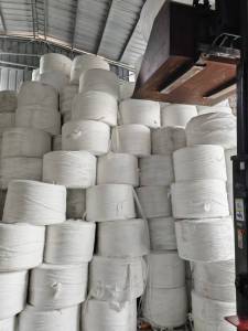 长期出售热风棉无纺布盘料，打绳料