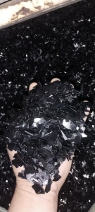 出售阻燃PC薄片破碎料，新能源电表壳下来的料，现货15吨