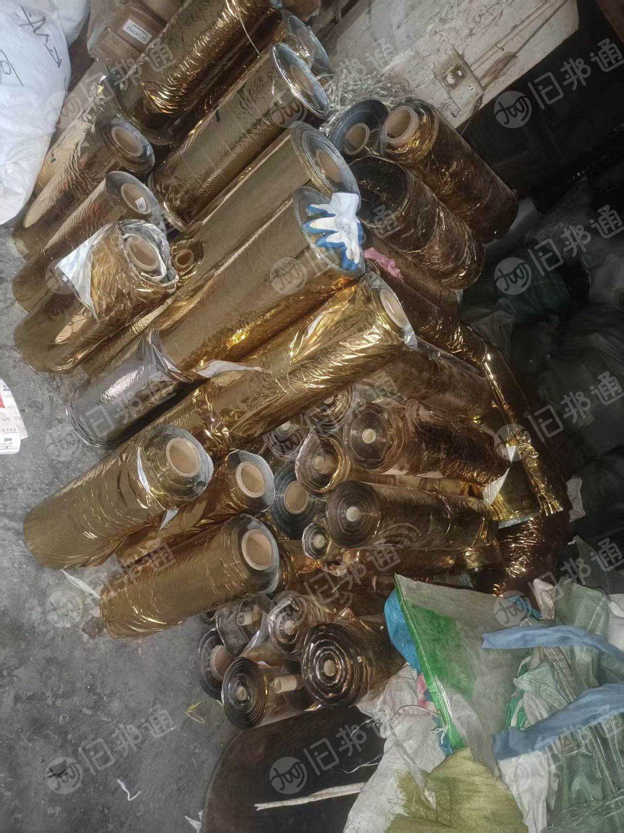 出售pet烫金膜毛料，长期都有货