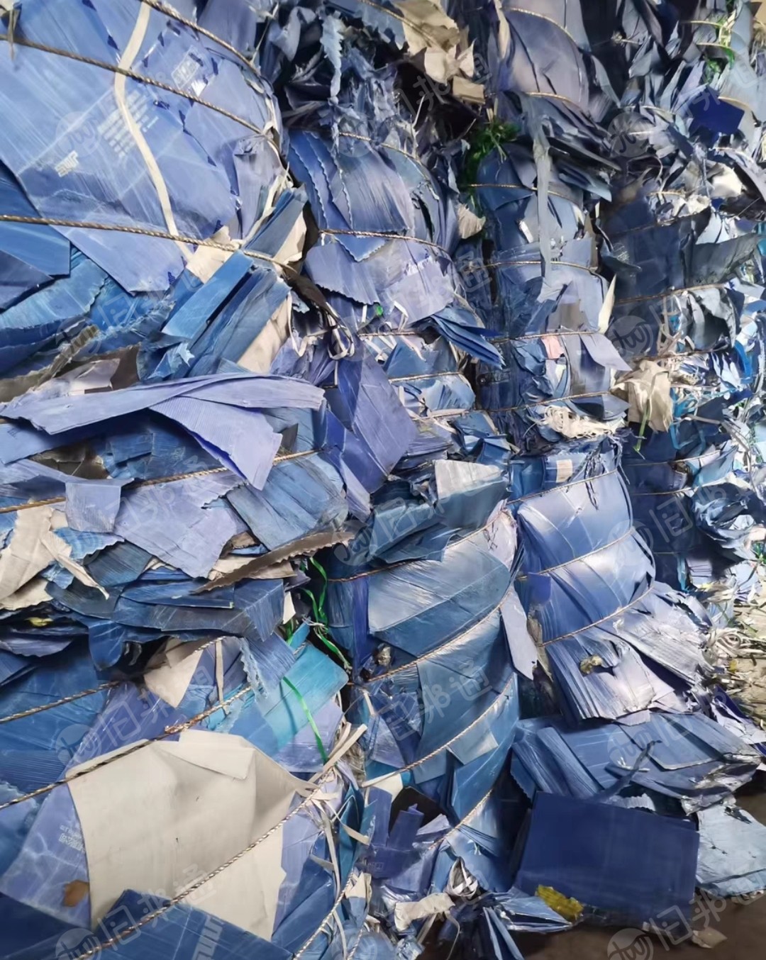 长期出售pp空心板压块，现货半挂车，含少量pp打包带