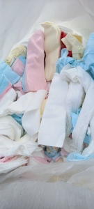 长期出售做婴幼儿服装的纯棉废布边角料，棉布，裁剪料货在山东聊城