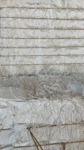 出售白色吸管纸压包料