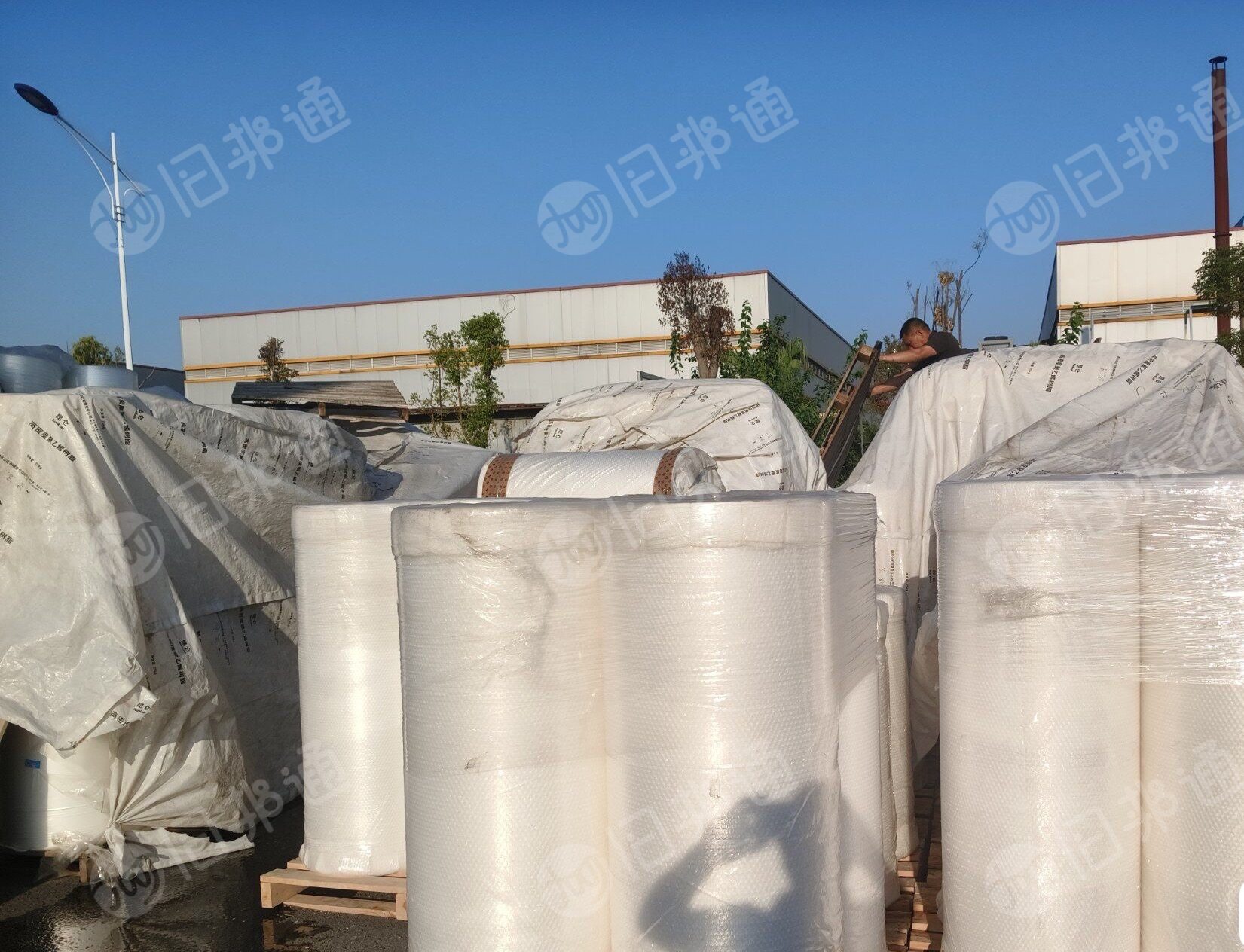 出售二次利用卷筒CPP膜毛料，消光透明都有，现货35吨