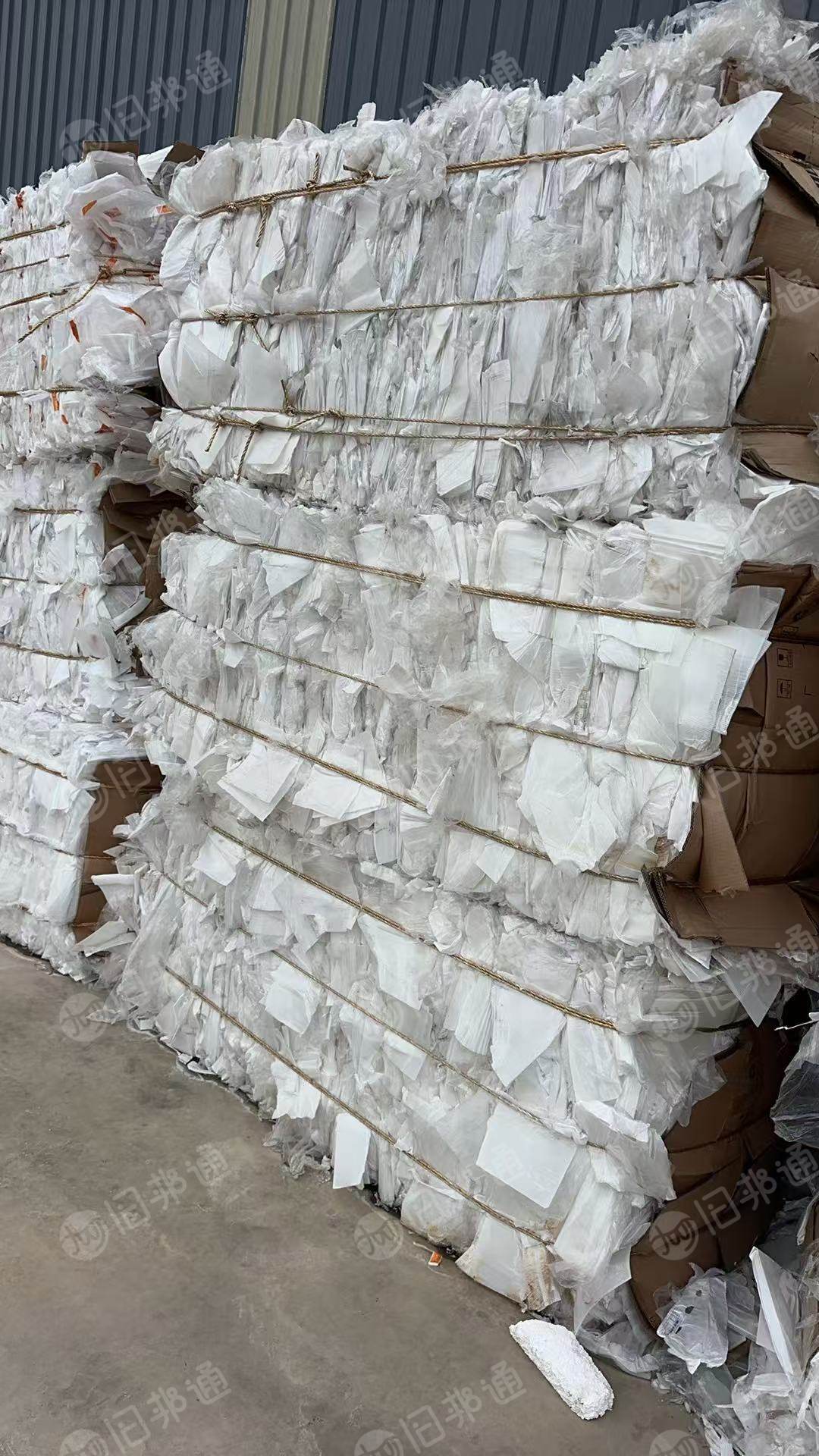 长期出售光伏厂下来的pp空心板废料,混压丙稀膜,没纸没杂,现货够车
