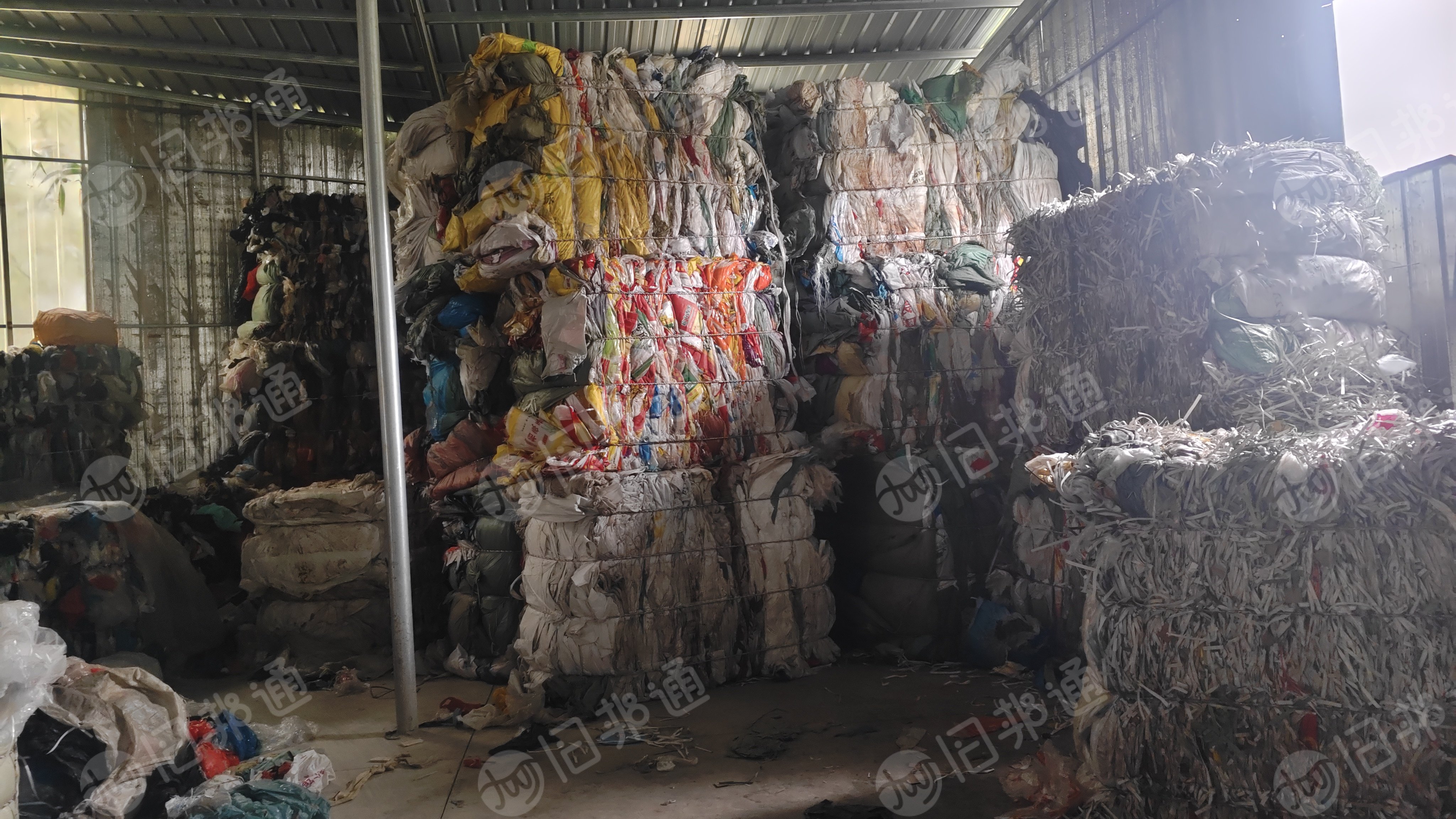 出售水洗PE膜，废旧编织袋