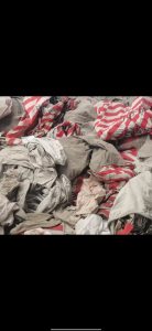 长期出售快递布袋，有棉材质也有化纤材质，统货卖，现货有10吨左右，货在河北石家庄