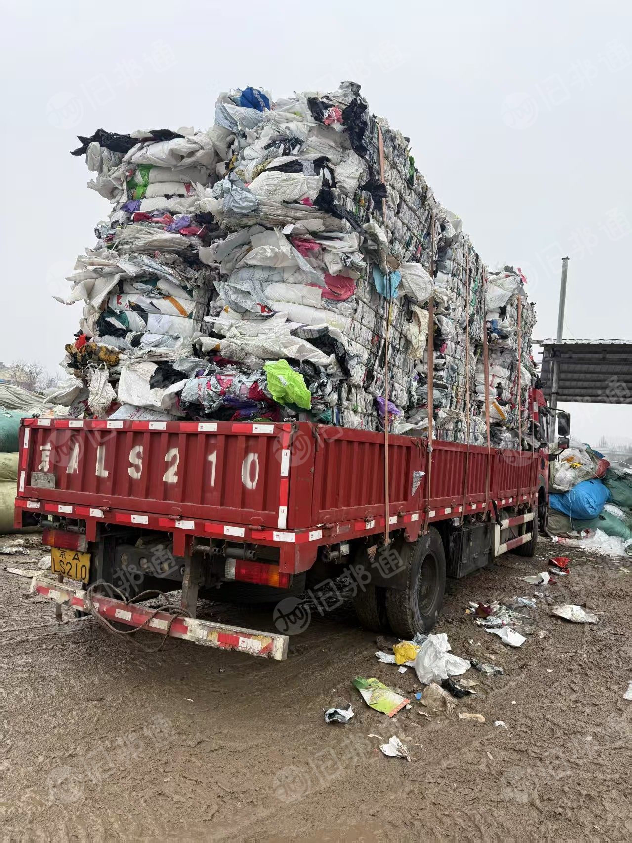 长期出售pe快递袋废料，每2天就有一挂车