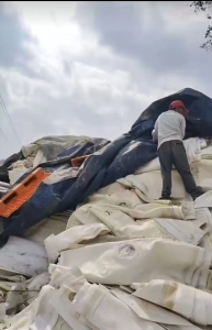 长期出售涤纶过滤布，现货100多吨