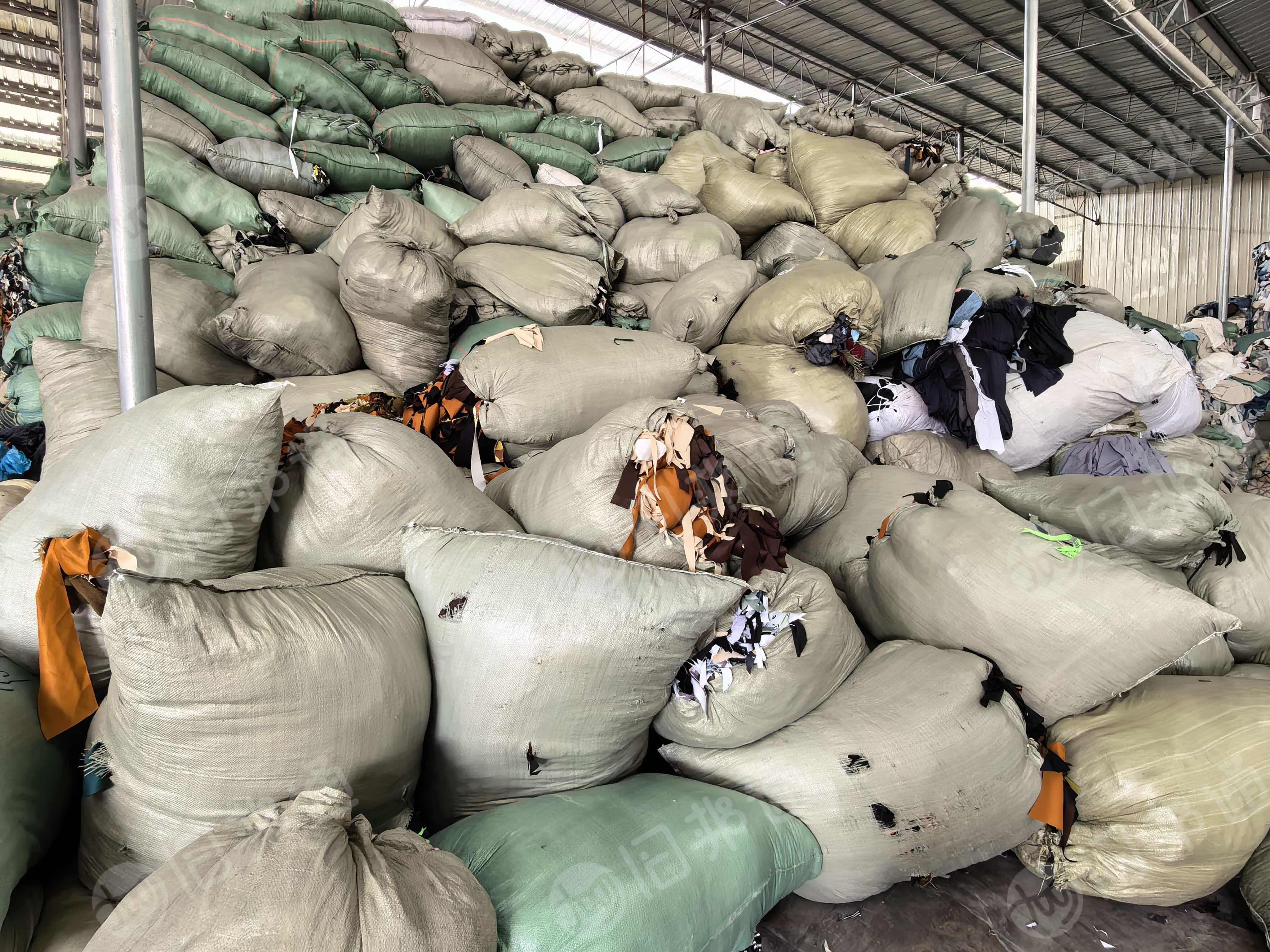 长期大量出售杂色氨纶废布,针织氨纶废布,现货1000吨,广西玉林,广东东莞都有货