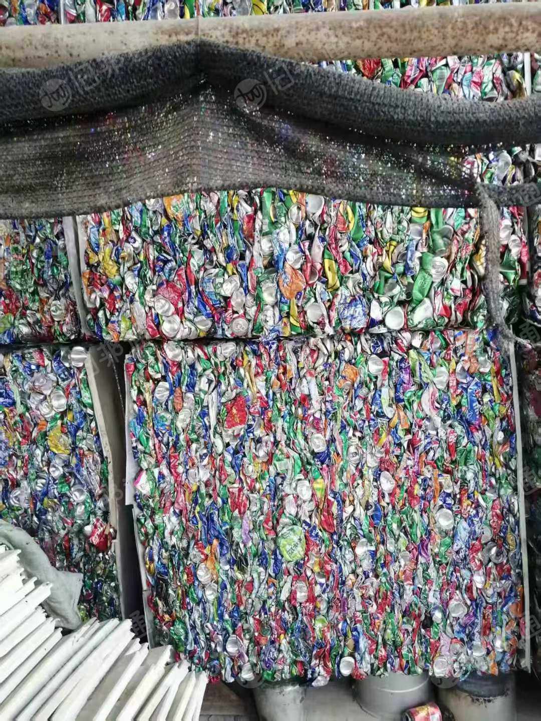 出售铝易拉罐压块，棉花包和压扁的都有