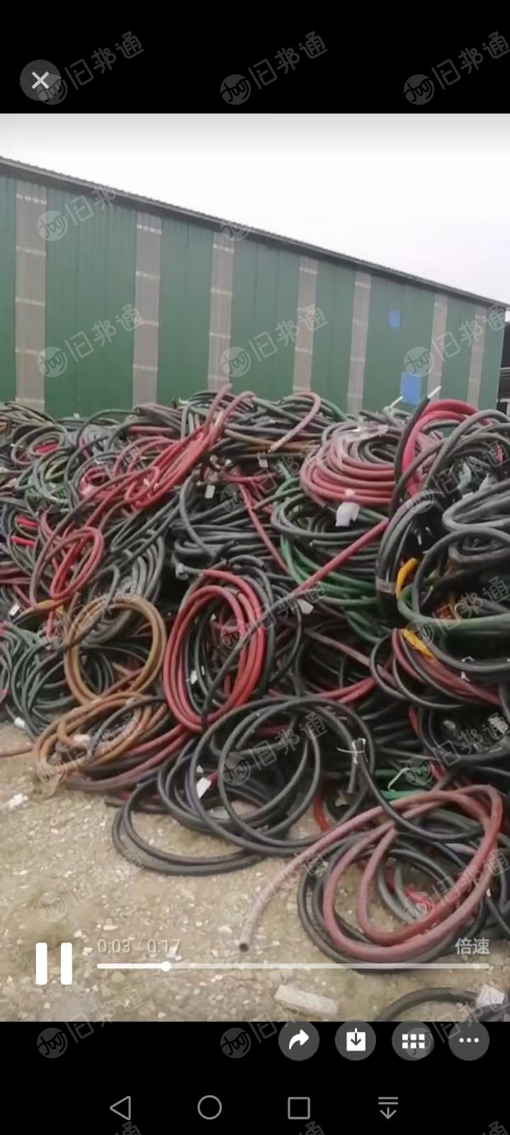 出售橡胶高压管，现货9.6米一车