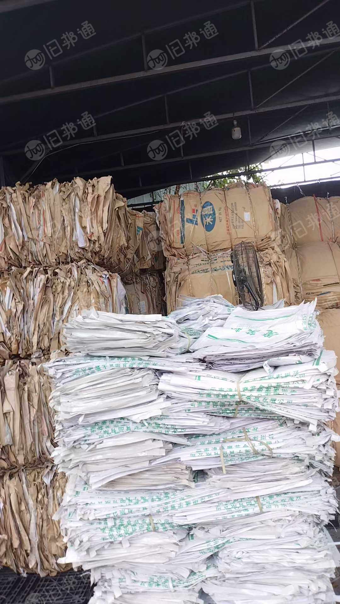 长期出售废牛皮纸塑袋，二手纸塑袋