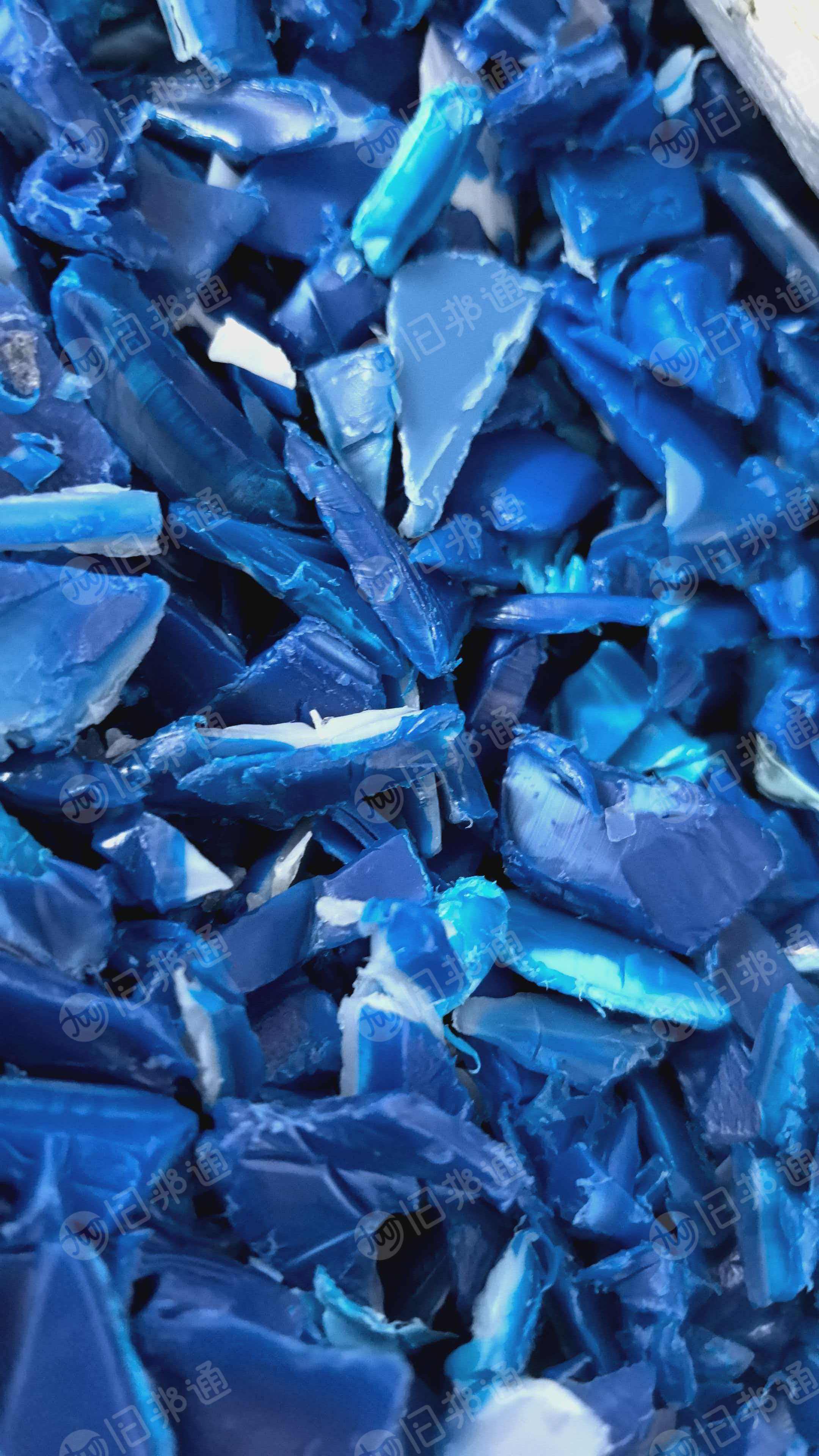 出售大蓝桶破碎料,未过水池,现货50吨