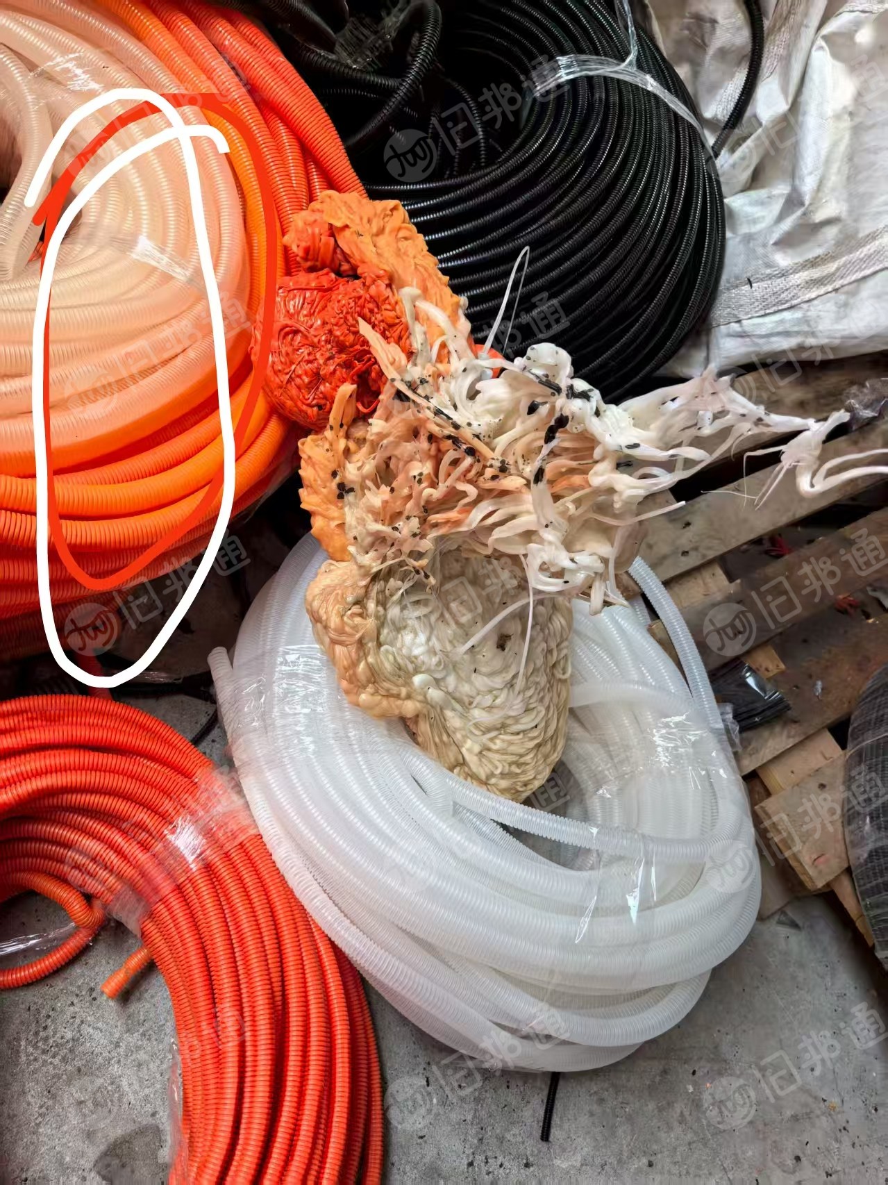 出售PE波纹管废料，月供10吨