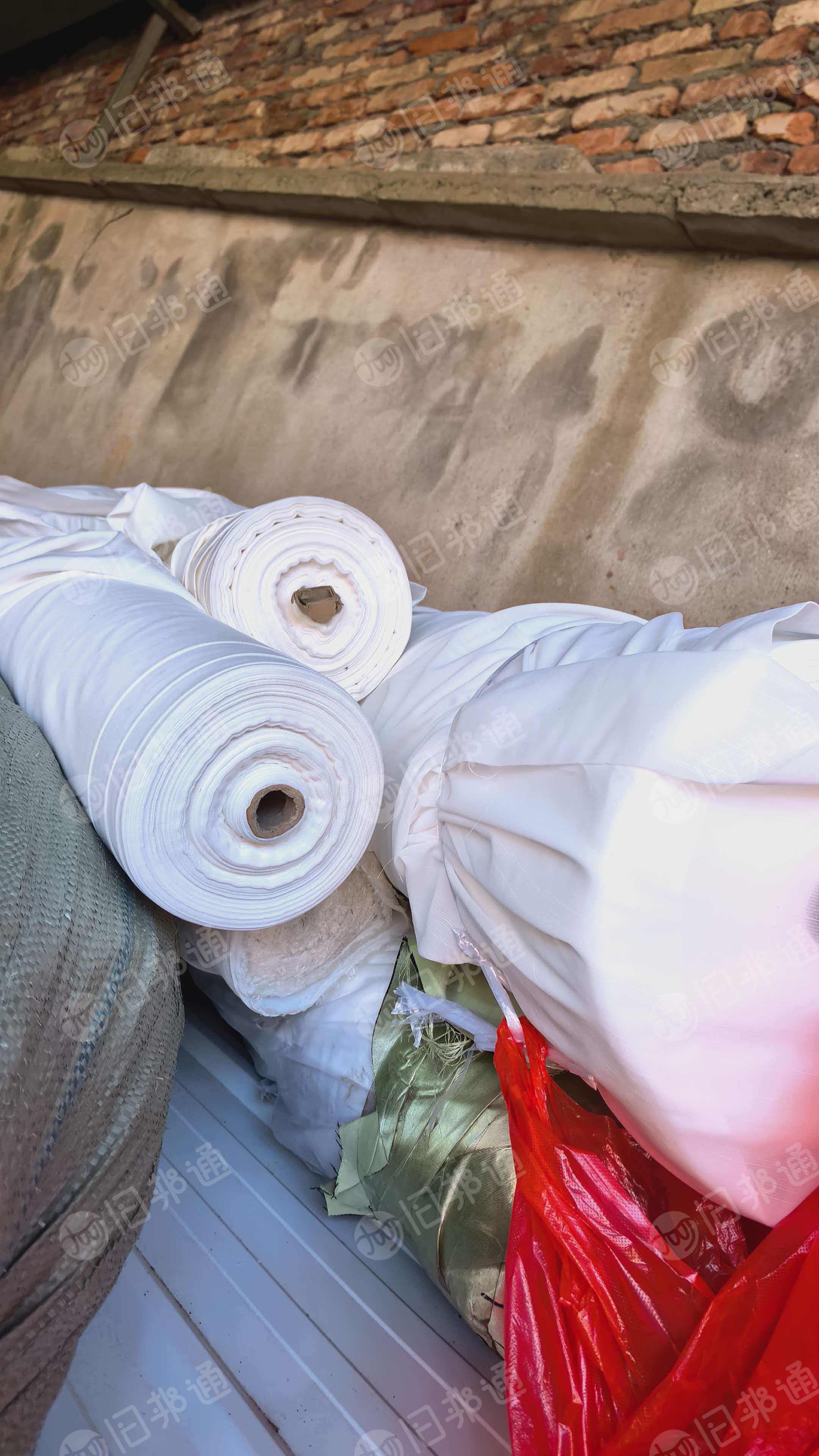 出售窗帘布,白纱,窗帘废布,现货10吨左右,货在湖南长沙