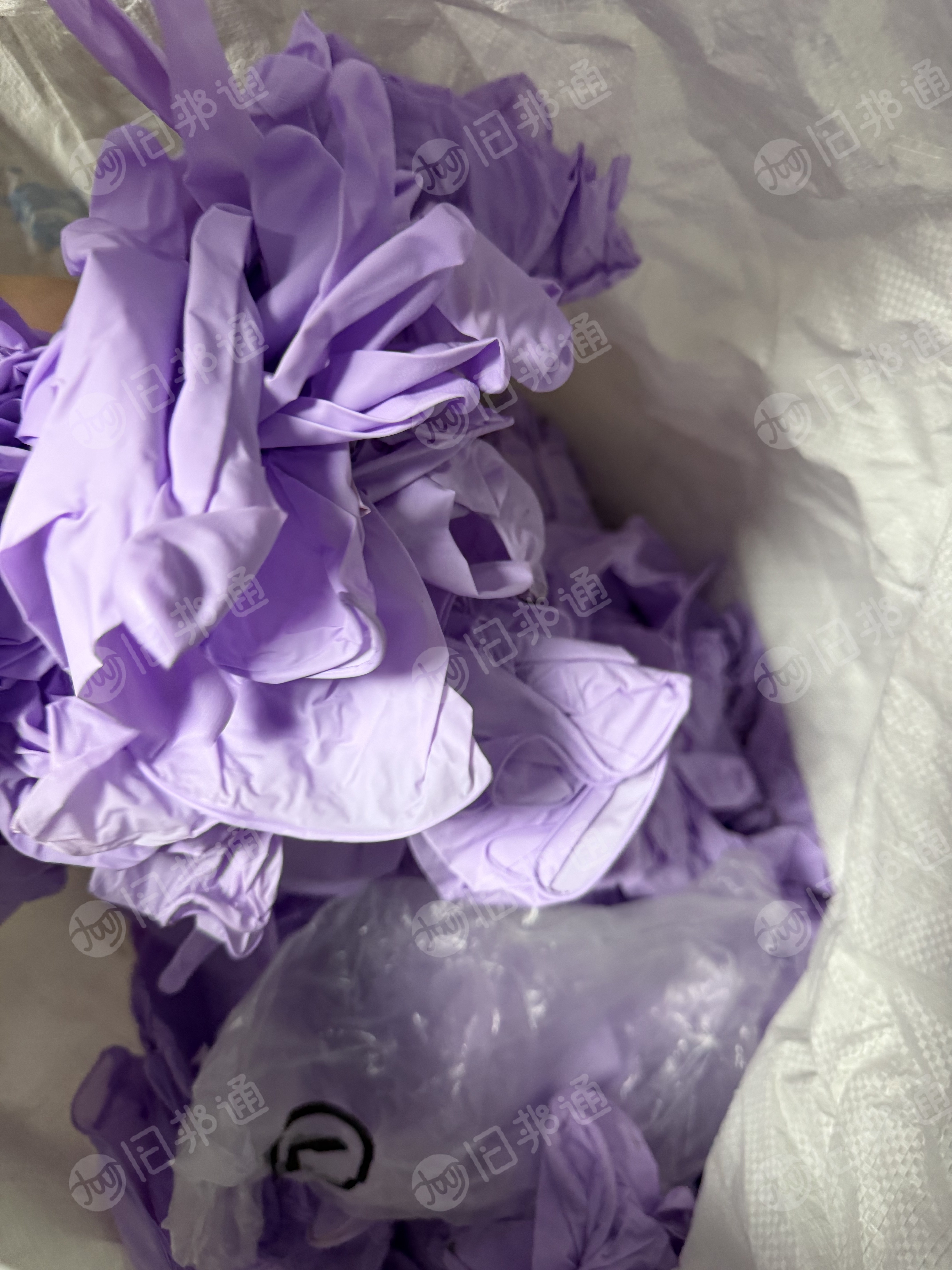 出售防护物资库存料，丁晴手套