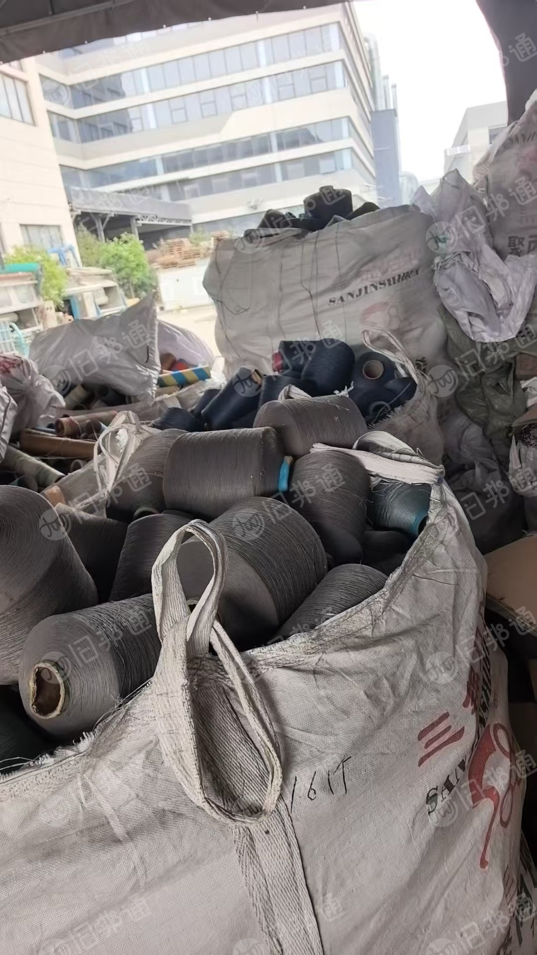 长期出售杂色丙纶废丝，pp废丝，现货七吨