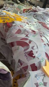 长期出售PS板边料，现货8吨