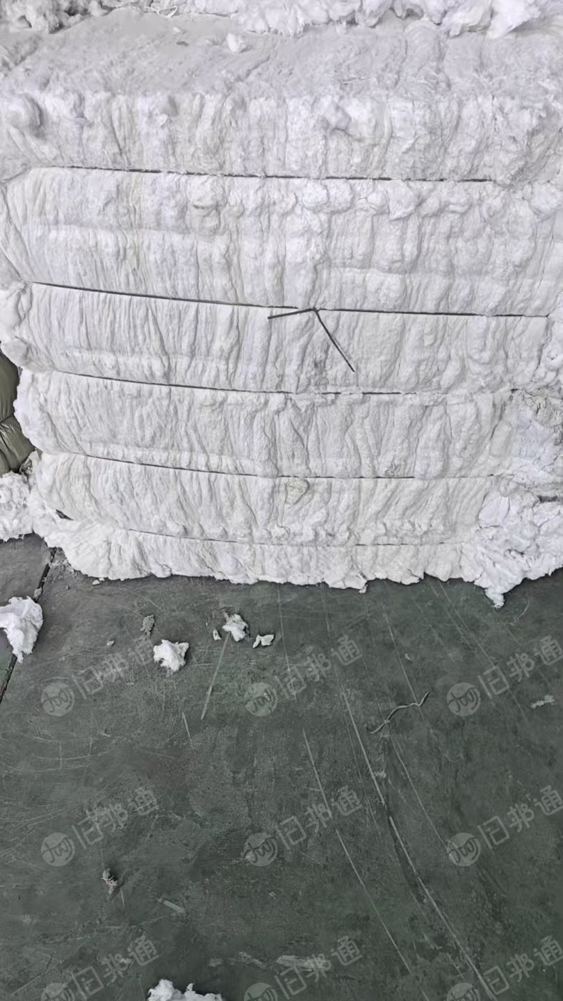 长期大量出售气流纺下来的涤棉漂白鱼籽棉，鱼籽棉，含棉20左右，带线头，货在山东临沂。