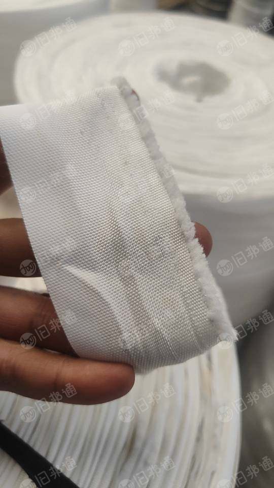 长期大量回收白色化纤布条切边条，不要带皮的，要纯白色的，捆绑树木用，每个月收15吨