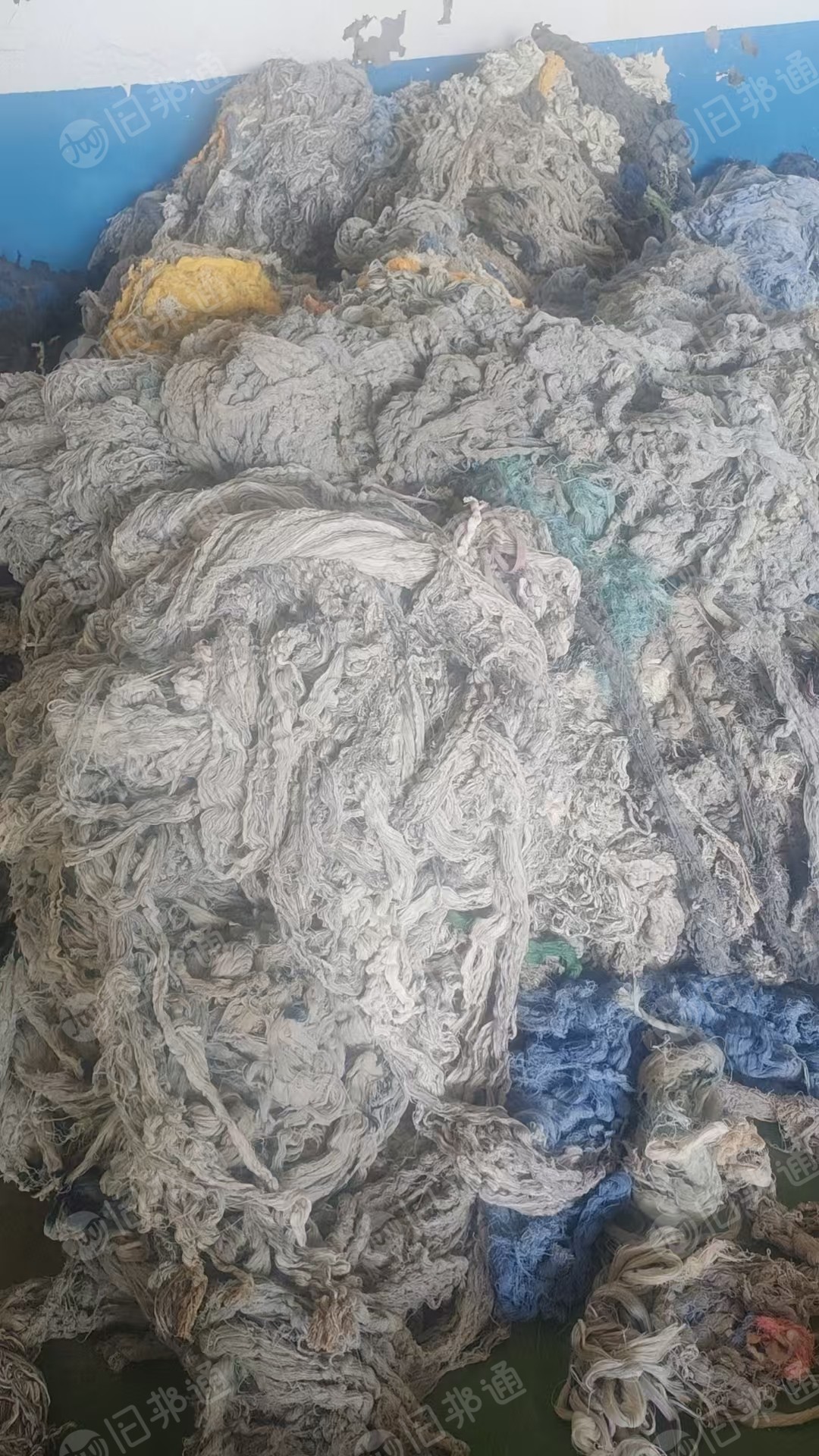 长期出售纯棉纱线彩纱，已经褪色退浆过的，可以开花纺纱，含水12点，现货15吨，货在山东滨州