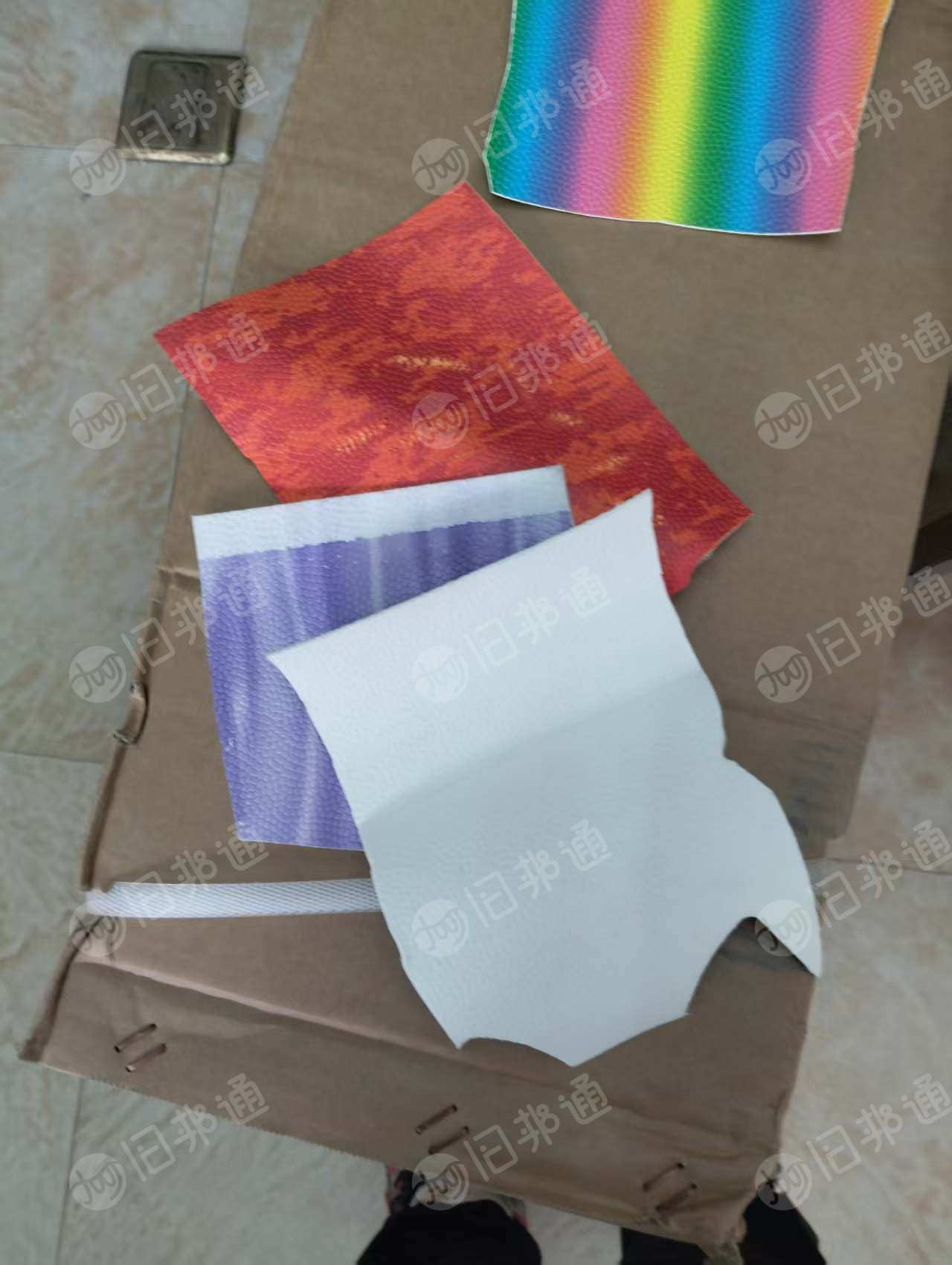 出售PU边角料，生产篮球边角料，外层PU底料无纺布