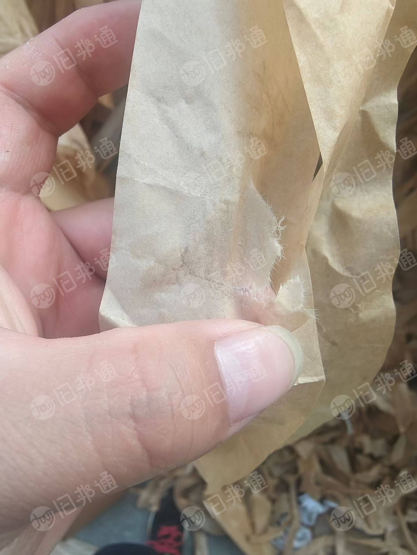 长期出售长纤本色牛皮纸废料