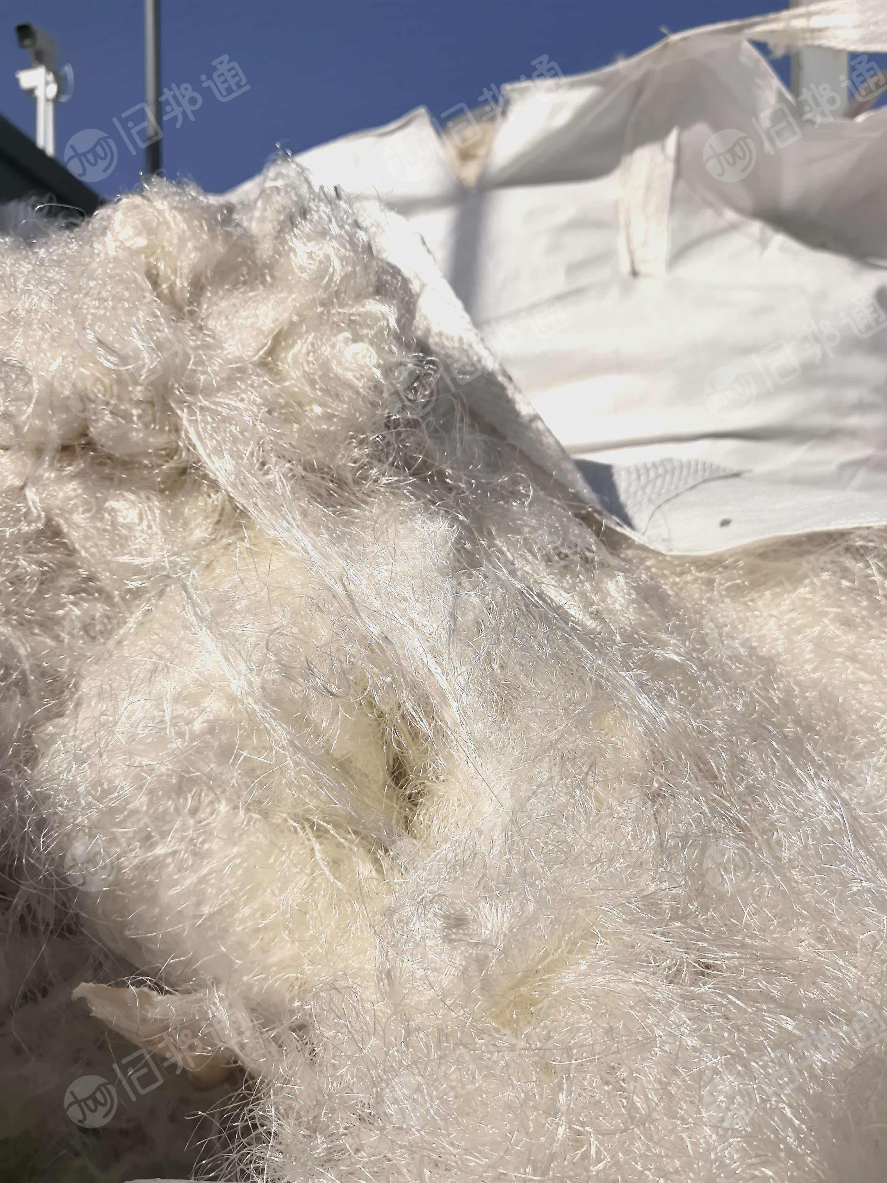 长期大量出售纺织厂下来的铜氨纤维丝,纤维丝,废丝,货在山西吕梁。